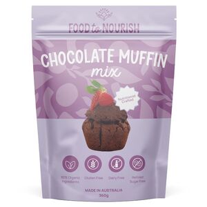 Food to Nourish Fudgy Chocolate Muffin Mix 360g
