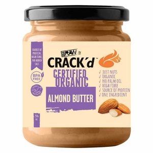 Every Bit Organic Raw Crack'd Almond Butter 250g