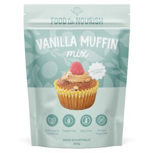 Food to Nourish Simply Vanilla Muffin Mix 360g
