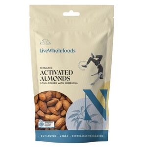 Live Wholefoods Organic Activated Almonds 300g