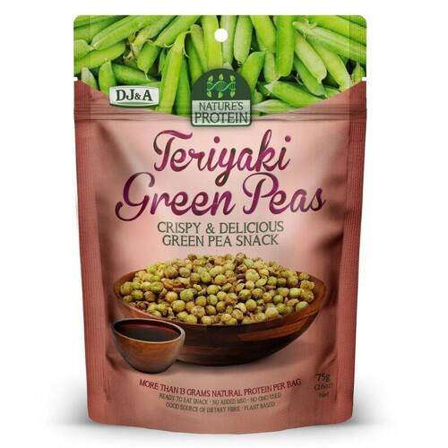 DJ&A Nature's Protein Teriyaki Green Peas 75g