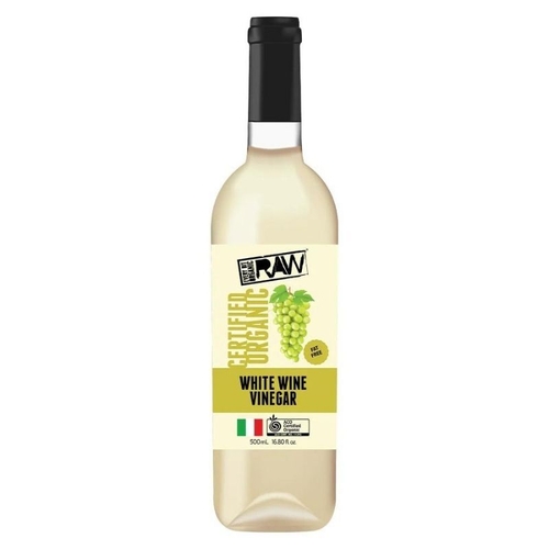 Every Bit Organic Raw Organic White Wine Vinegar 500ml