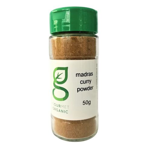 Gourmet Organic Curry Madras Powder 50g