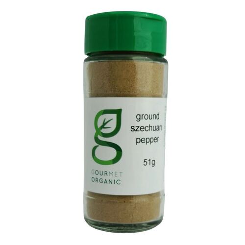 Gourmet Organic Pepper Szechuan Ground 51g