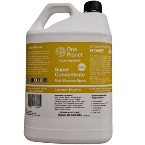 One Planet Super Concentrate Multi Purpose Spray Lemon Myrtle 5L