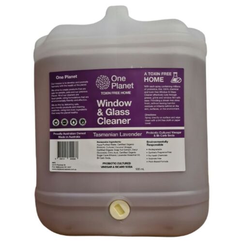 One Planet Window & Glass Spray Tasmanian Lavender 20L