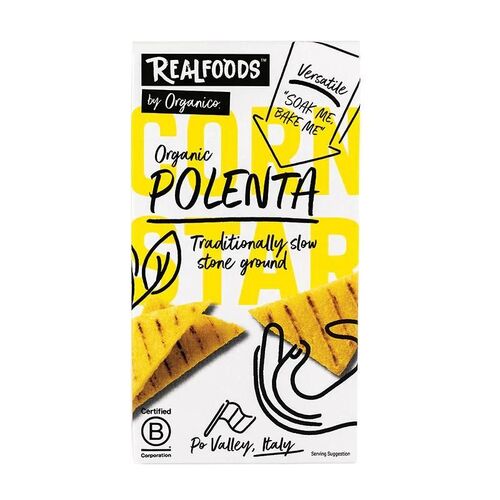 Realfoods By Organico Quick Cook Polenta 500g