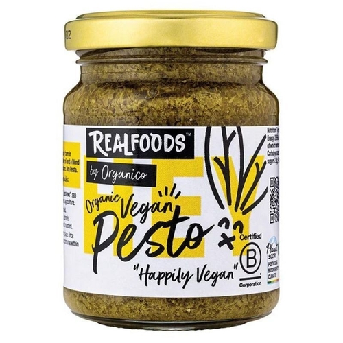 Realfoods By Organico Vegan Green Pesto 120g